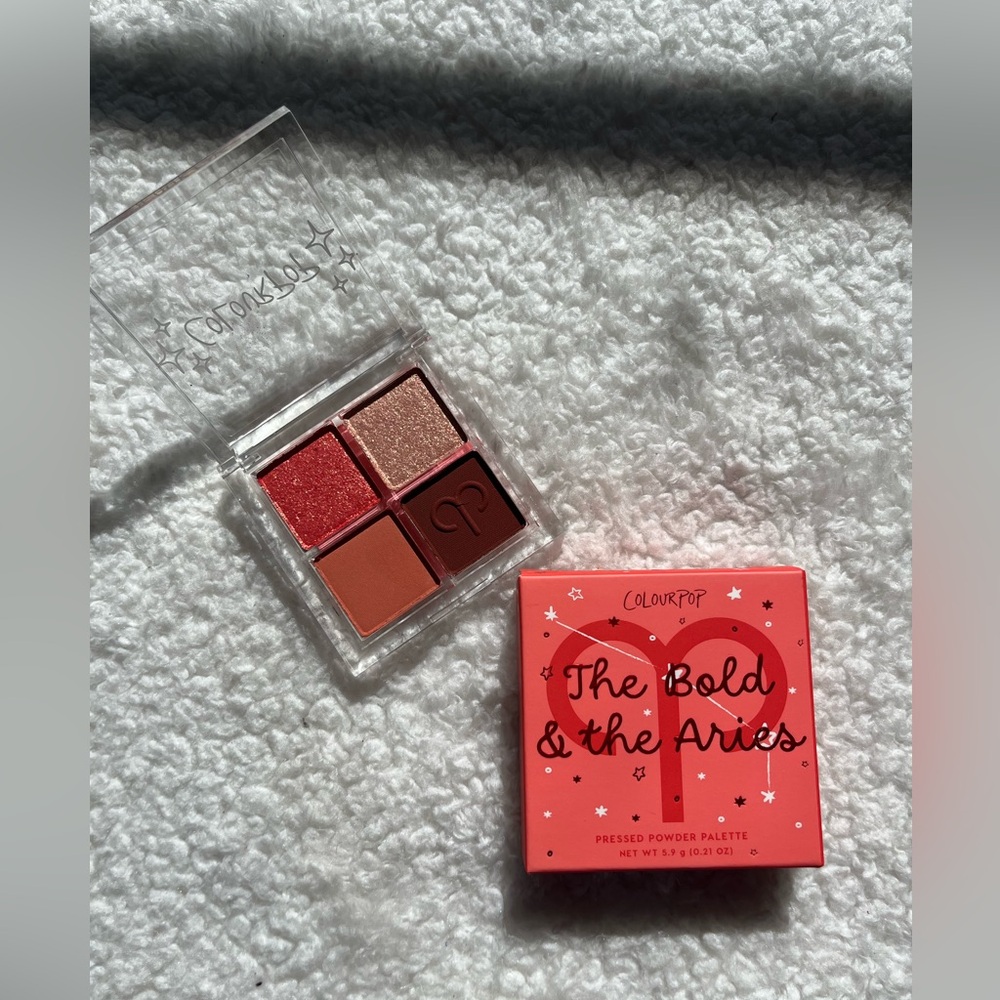 BNWT Colourpop The Bold Aries Pressed Powder Palette